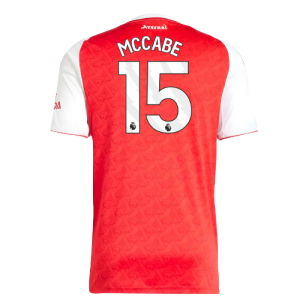 2025-2026 Arsenal Home Shirt (McCabe 15)
