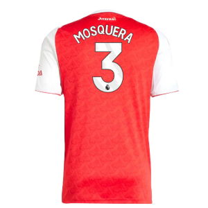 2025-2026 Arsenal Home Shirt (Mosquera 3)