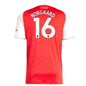 2025-2026 Arsenal Home Shirt (Norgaard 16)