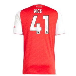 2025-2026 Arsenal Home Shirt (Rice 41)