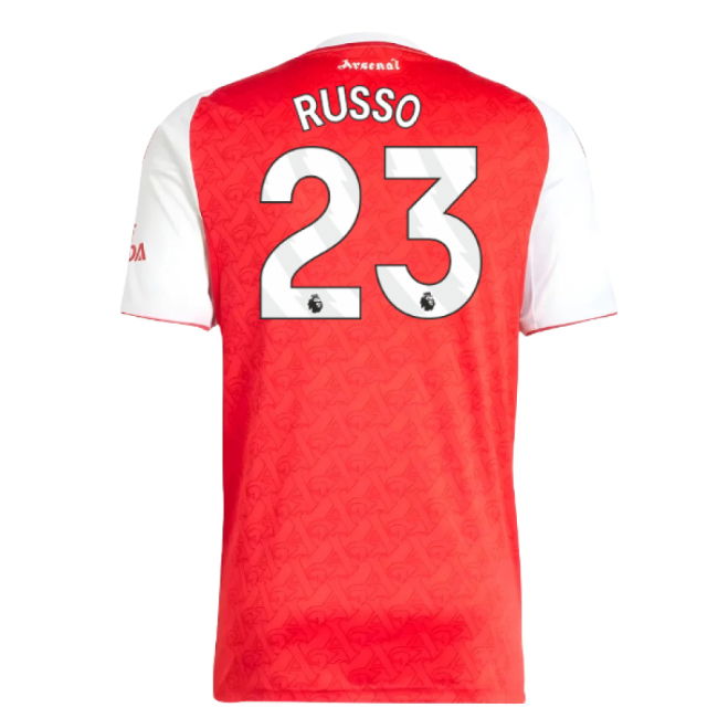 2025-2026 Arsenal Home Shirt (Russo 23)