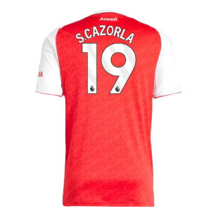 2025-2026 Arsenal Home Shirt (S.Cazorla 19)