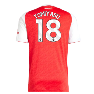 2025-2026 Arsenal Home Shirt (Tomiyasu 18)