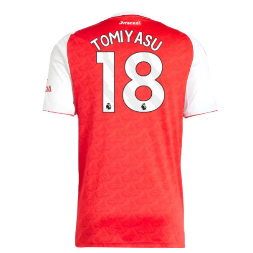 2025-2026 Arsenal Home Shirt (Tomiyasu 18) 2025-2026 Arsenal Home Shirt (Tomiyasu 18)