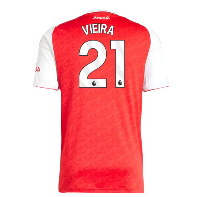2025-2026 Arsenal Home Shirt (Vieira 21)