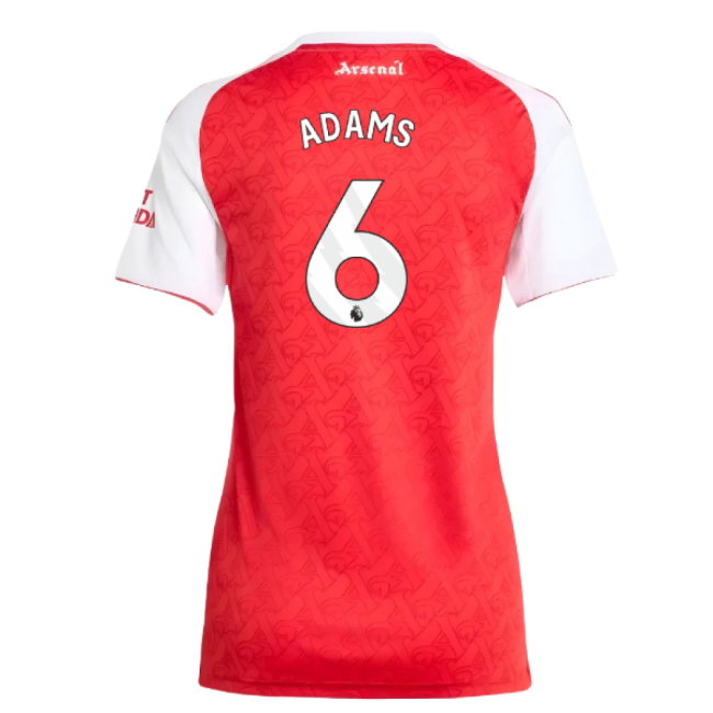 2025-2026 Arsenal Home Shirt (Womens) (Adams 6)