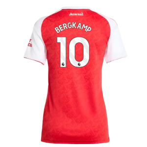 2025-2026 Arsenal Home Shirt (Womens) (Bergkamp 10)