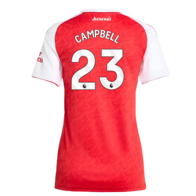 2025-2026 Arsenal Home Shirt (Womens) (Campbell 23)