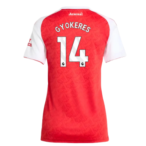 2025-2026 Arsenal Home Shirt (Womens) (Gyokeres 14)