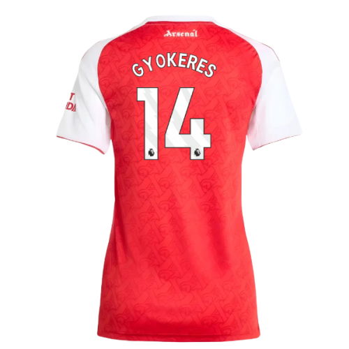 2025-2026 Arsenal Home Shirt (Womens) (Gyokeres 14)