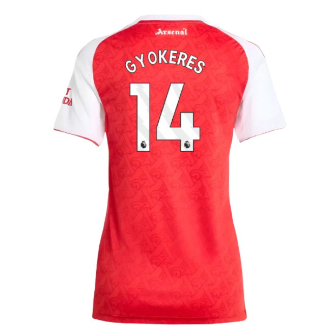 2025-2026 Arsenal Home Shirt (Womens) (Gyokeres 14)