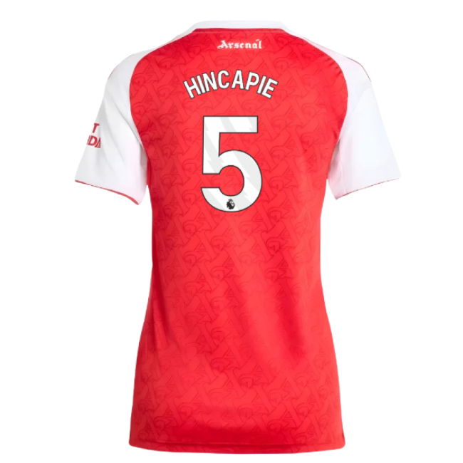 2025-2026 Arsenal Home Shirt (Womens) (Hincapie 5)