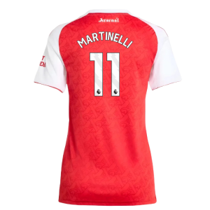 2025-2026 Arsenal Home Shirt (Womens) (Martinelli 11)