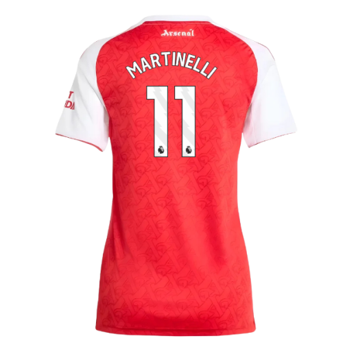 2025-2026 Arsenal Home Shirt (Womens) (Martinelli 11)
