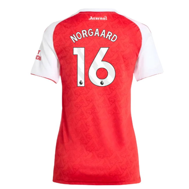 2025-2026 Arsenal Home Shirt (Womens) (Norgaard 16)