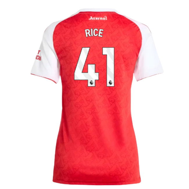 2025-2026 Arsenal Home Shirt (Womens) (Rice 41)