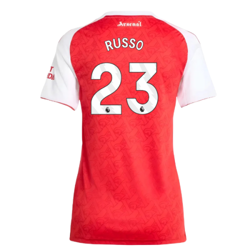 2025-2026 Arsenal Home Shirt (Womens) (Russo 23)