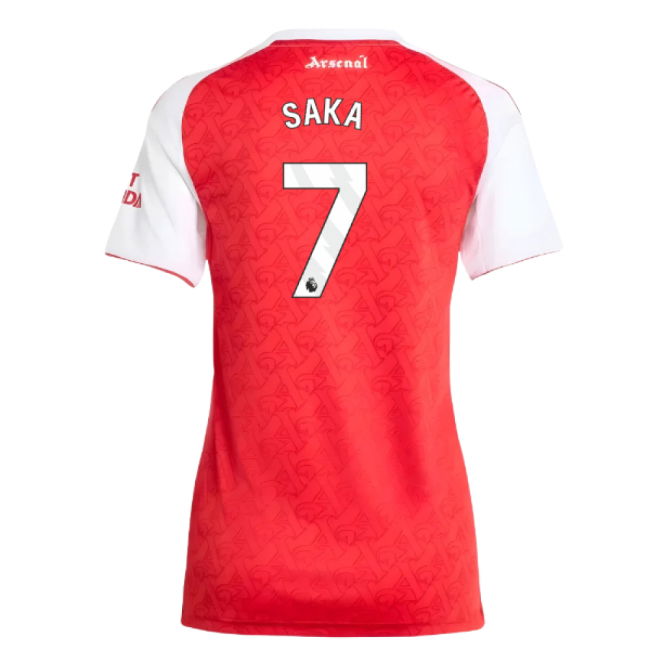 2025-2026 Arsenal Home Shirt (Womens) (Saka 7)