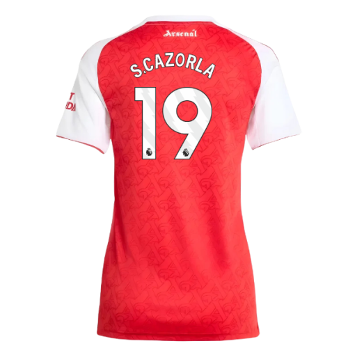 2025-2026 Arsenal Home Shirt (Womens) (S.Cazorla 19) 2025-2026 Arsenal Home Shirt (Womens) (S.Cazorla 19)