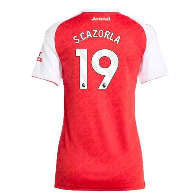 2025-2026 Arsenal Home Shirt (Womens) (S.Cazorla 19)