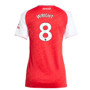 2025-2026 Arsenal Home Shirt (Womens) (Wright 8)