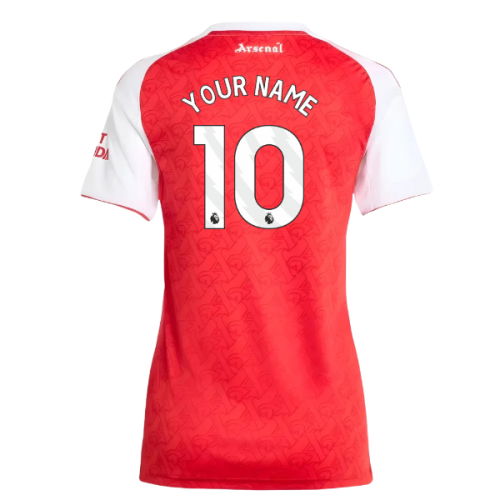 2025-2026 Arsenal Home Shirt (Womens) (Your Name)
