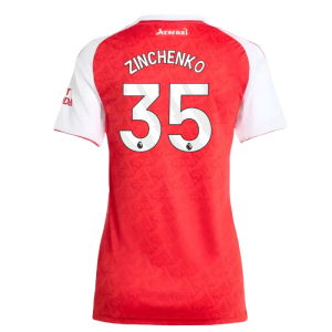 2025-2026 Arsenal Home Shirt (Womens) (Zinchenko 35)