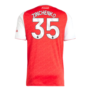 2025-2026 Arsenal Home Shirt (Zinchenko 35)