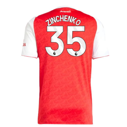 2025-2026 Arsenal Home Shirt (Zinchenko 35)