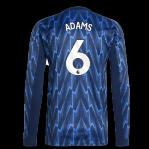 2025-2026 Arsenal Long Sleeve Away Shirt (Adams 6)