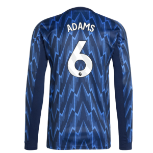 2025-2026 Arsenal Long Sleeve Away Shirt (Adams 6)