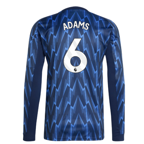 2025-2026 Arsenal Long Sleeve Away Shirt (Adams 6)