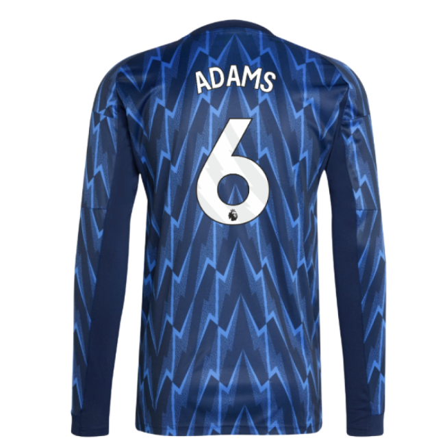 2025-2026 Arsenal Long Sleeve Away Shirt (Adams 6)