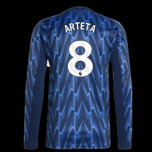 2025-2026 Arsenal Long Sleeve Away Shirt (Arteta 8)