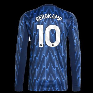2025-2026 Arsenal Long Sleeve Away Shirt (Bergkamp 10)