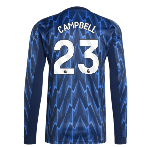 2025-2026 Arsenal Long Sleeve Away Shirt (Campbell 23)