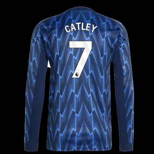 2025-2026 Arsenal Long Sleeve Away Shirt (Catley 7)