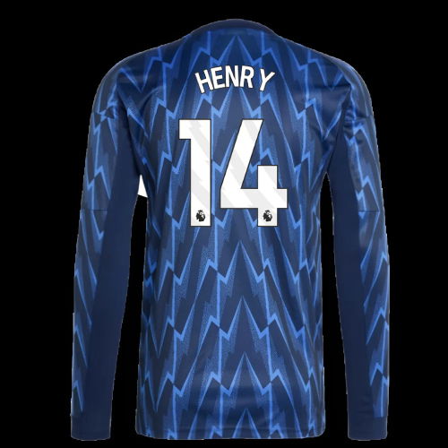 2025-2026 Arsenal Long Sleeve Away Shirt (Henry 14)