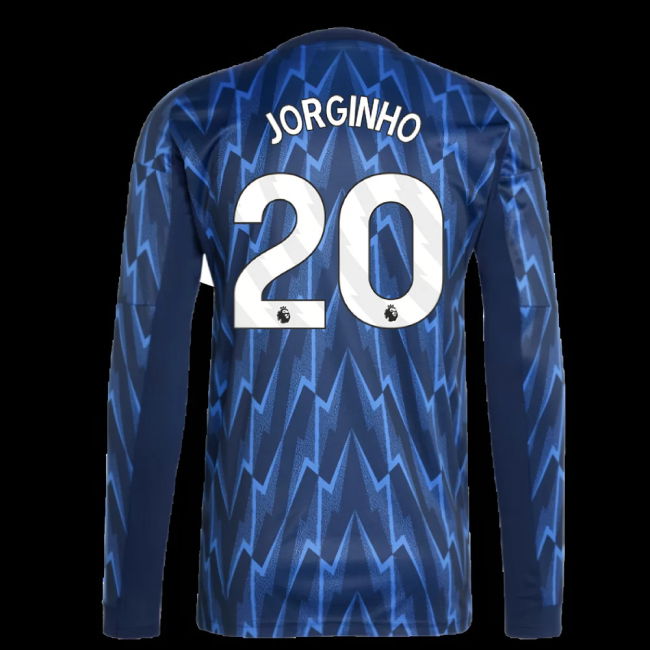 2025-2026 Arsenal Long Sleeve Away Shirt (Jorginho 20)