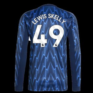 2025-2026 Arsenal Long Sleeve Away Shirt (Lewis Skelly 49)