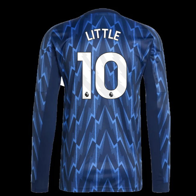 2025-2026 Arsenal Long Sleeve Away Shirt (Little 10)