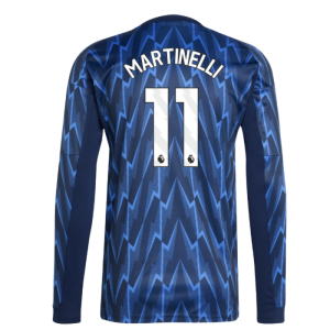 2025-2026 Arsenal Long Sleeve Away Shirt (Martinelli 11)