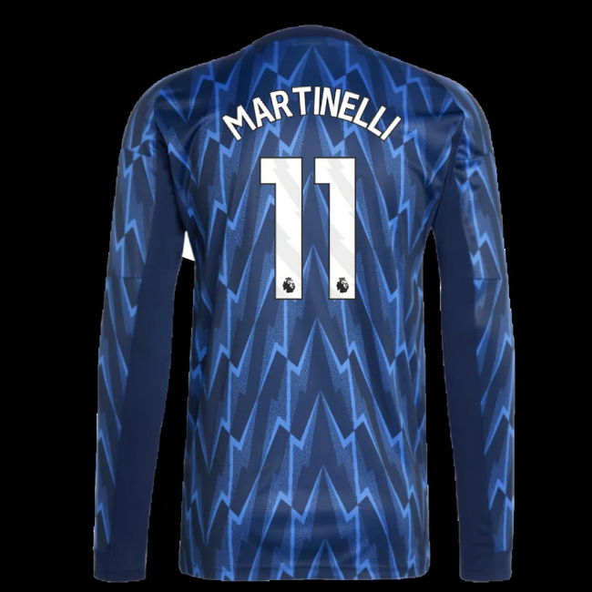 2025-2026 Arsenal Long Sleeve Away Shirt (Martinelli 11)