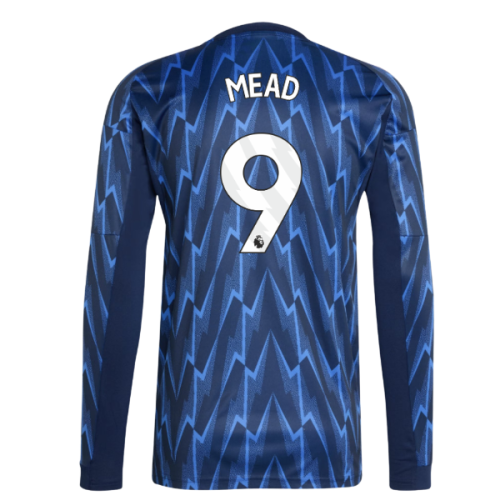 2025-2026 Arsenal Long Sleeve Away Shirt (Mead 9)