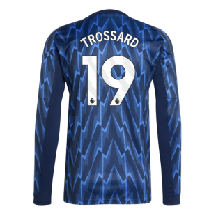 2025-2026 Arsenal Long Sleeve Away Shirt (Trossard 19)