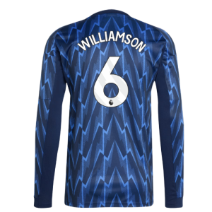 2025-2026 Arsenal Long Sleeve Away Shirt (Williamson 6)