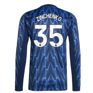 2025-2026 Arsenal Long Sleeve Away Shirt (Zinchenko 35)