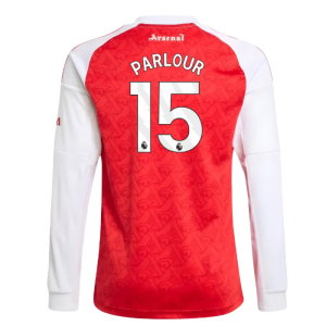 2025-2026 Arsenal Long Sleeve Home Shirt (Kids) (Parlour 15)