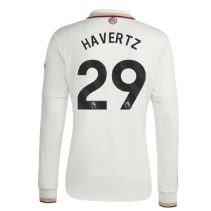 2025-2026 Arsenal Long Sleeve Third Shirt (Havertz 29)