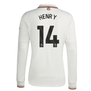 2025-2026 Arsenal Long Sleeve Third Shirt (Henry 14)